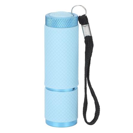 Neglelampe i lommelyktform Hjemmesalong Bærbar LED-negle tørker Neglekunstverktøy for Rhinestones Fiksering Blå