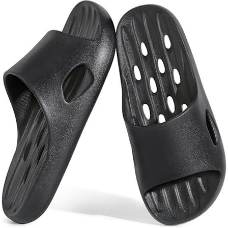 Dusjsko for menn med hull, tørker raskt, badesko, sklisikre innendørs hjemme soverom basseng spa gjest studenthjem for kvinner