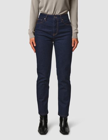 Shaping New Tomorrow - Dame - Jeans - Dark Blue - Tapered - Størrelse 32/32