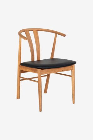 House Nordic - Spisebordsstol ARTENARA sæt af 2 - Beige - Stole med armlæn - Fra Homeroom