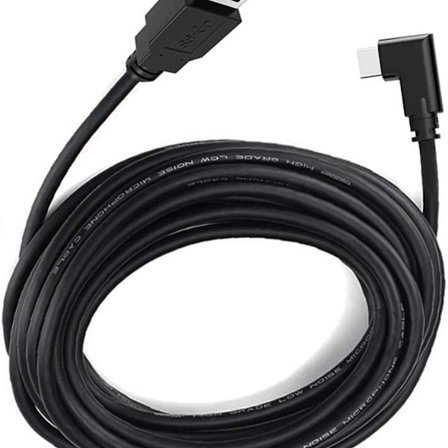 USB C-länk kabel 2,1 m kompatibel med Oculus Link-kabel
