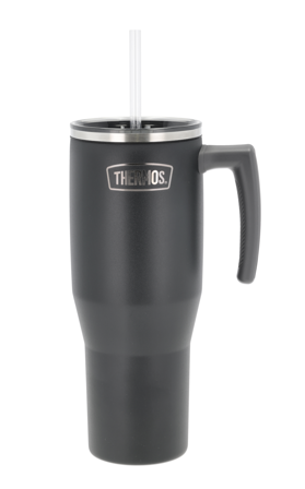 THERMOS Tumbler-Termokrus m/hank Matt-Grå 1,1L