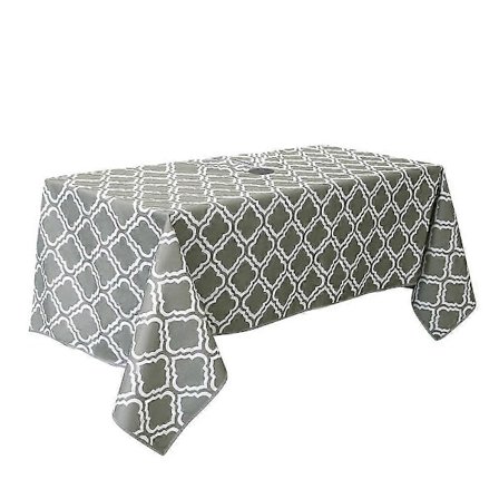 Rektangulær Innendørs Utendørs Vanntett Duk Med Hull For Parasoll Og Glidelås For Terrasse Hagefest