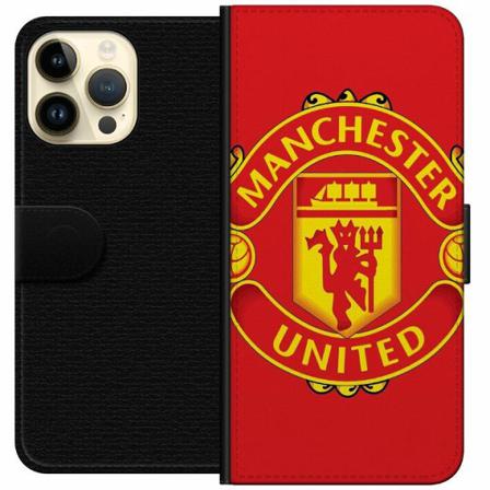 Apple Iphone 14 Pro Max Plånboksfodral Manchester United Fc