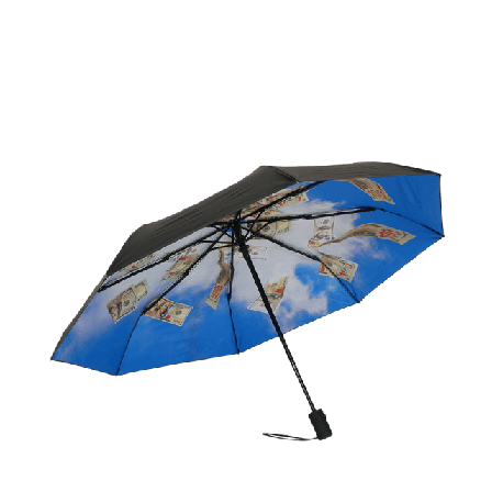 HAPPYSWEEDS Paraply Cash Flow Paraplyer & regnskydd Dam Blå ONESIZE