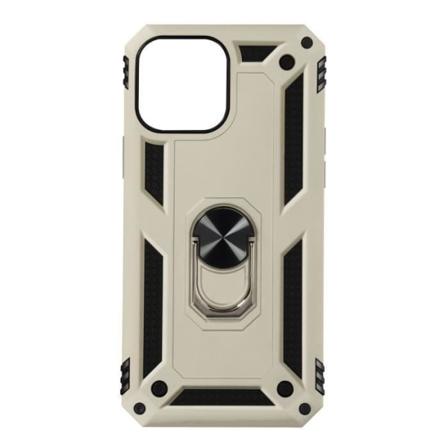 iPhone 13 Pro Hybrid Shockproof Fodral Video Support Ring Gyllene Gul