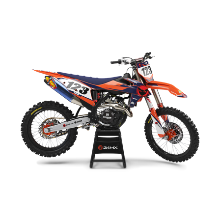 Komplett GP Dekalkit och Nummerplåtsdekaler - KTM 450 EXC-F 2003-2026