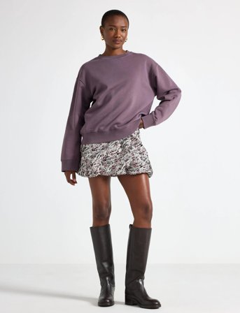 Lindex Skirt Lana - Grey - 42