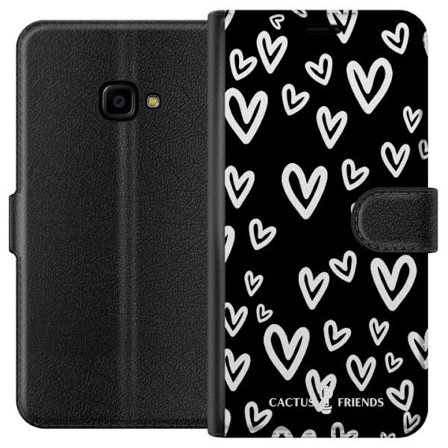 Yhteensopiva Lompakkokotelo Samsung Samsung Galaxy Xcover 4 Cactus and Friends - Handdrawn Love Chaos
