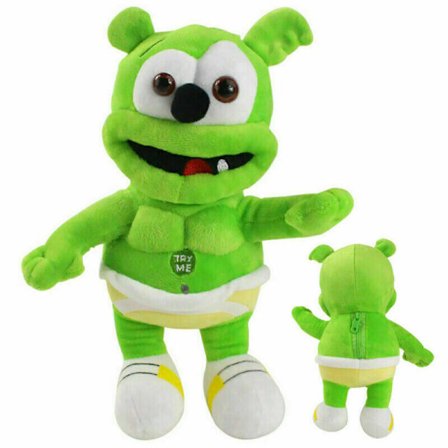 12 Plyschdocka Teddy Toy Singing I AM A GUMMY BEAR Musikal Gummibar stoppade leksaker