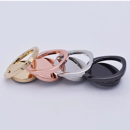 4 forskjellige farger - Mobilring / Ringholder Mobil Roterbar SVART