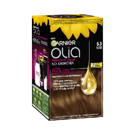 Garnier Olia Permanent Color Hårfärg Unisex Brun 1 ST