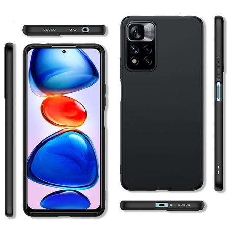 Skyddande Tunt Skal - Xiaomi Redmi Note 11 Pro 5G Svart