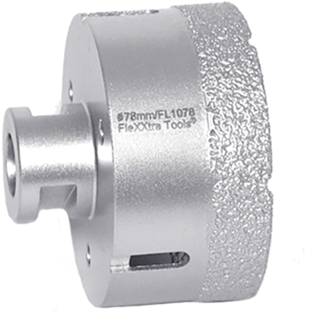 Flexxtra FL1083 Diamantbor 83 mm, Maskintilbehør & forbruk