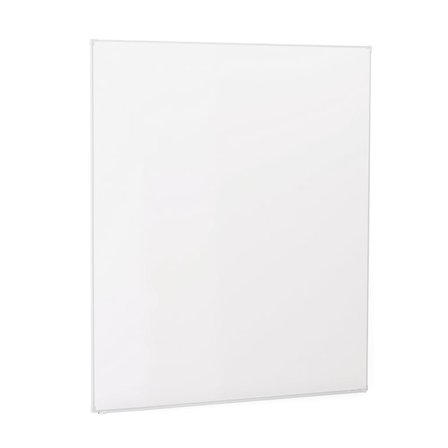 Glasemaljeret whiteboard af stål DORIS, magnetisk, 1005x1205 mm