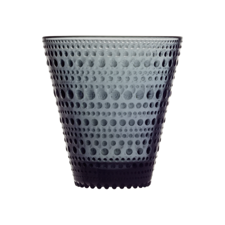 Iittala Glass Mørk Grå Kastehelmi 30cl 2-Pk