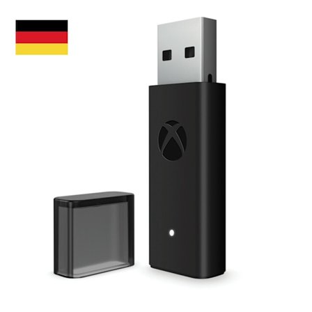 Trådlös adapter för Xbox One-handkontroll - PC USB-mottagare för Windows 10 [ZHE]