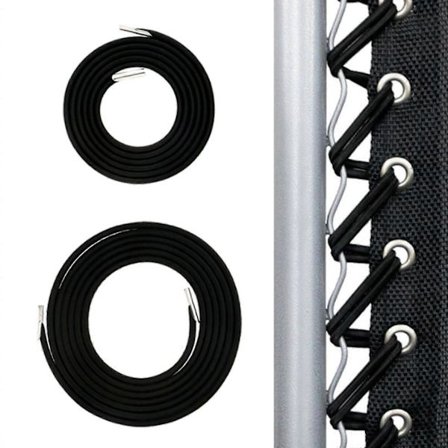 8 st Ersättningssnören för hopfällbar vilstol Nollgravitation Trädgård Solstol Elastisk Snodd [DB]