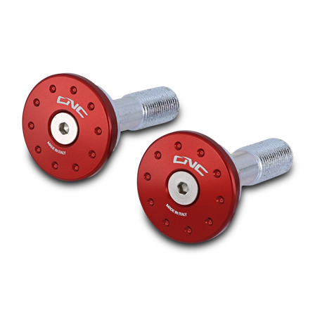 CNC Racing Frame Caps Set - Smaller Holes - Ducati Streetfighter V4 S 2020-2022