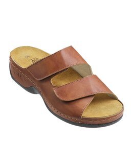 Damesandal Kastanje – ergoflex - 37 - Embla of Sweden
