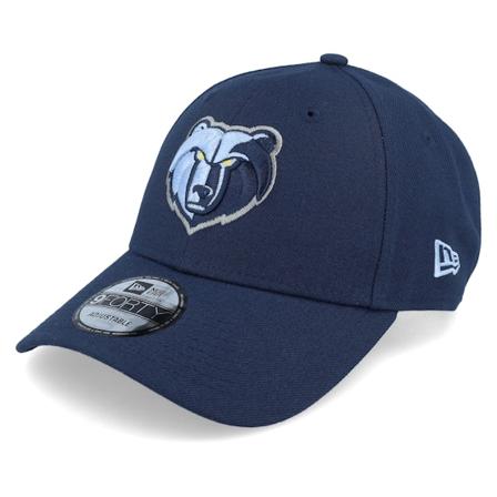 New Era - NBA Blå adjustable Caps - Memphis Grizzlies The League Navy Adjustable @ Hatstore