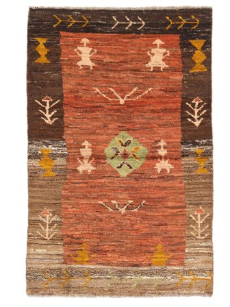 Håndknyttet Moroccan Berber - Afghanistan 93X143 Uldtæppe Lille