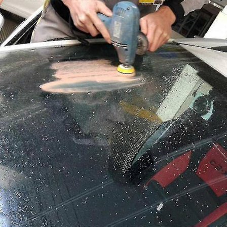 7-delt sett for polering av bilglass, fjerner riper i frontrute og vinduer, reparasjonsverktøy