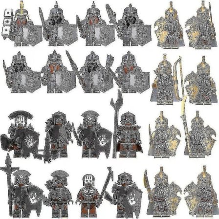 24 st Lord of the Rings Byggklossar Minifigurer Leksaker