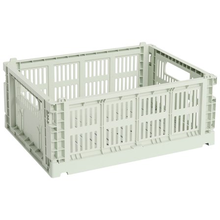 HAY Colour Crate Medium oppbevaringsboks, mint