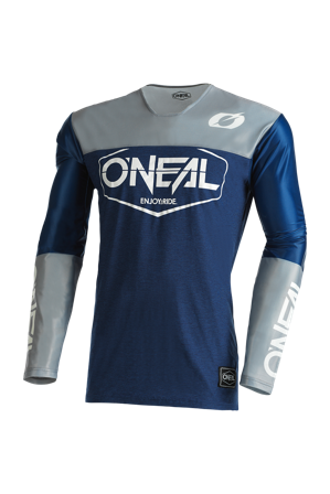 Bluză Motocross O'Neal Mayhem Hexx albastru/gri XXL