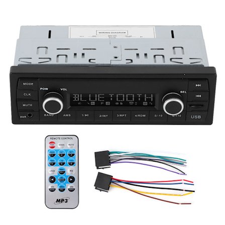 12V Bil MP3 Afspiller FM Radio Håndfri Opkald USB Lydudsendelse