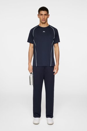 J.Lindeberg - Alfonso Printed T-shirt - Blue - Man - L