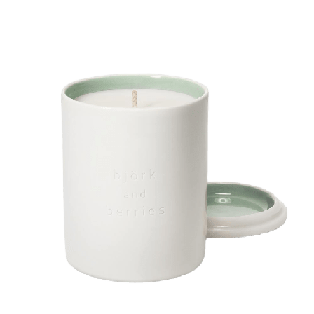 Björk & Berries Never Spring Scented Candle Doftljus rumsdofter Unisex 240 G