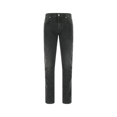 Alexander McQueen, Jeans Zwart, Heren, Maat:L