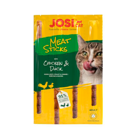 JosiCat Meat Stick Kylling og And - 35g