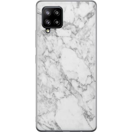 Samsung Galaxy A42 5G Genomskinligt Skal Marmor