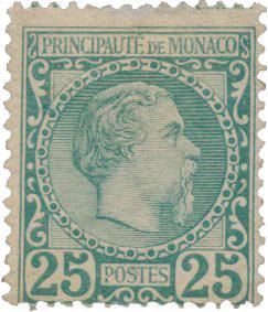 Monaco 1885 - YT 6 - Ubrugt