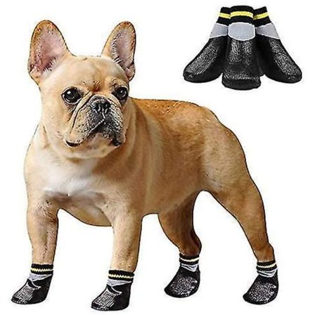 Anti-slip Hundesko Sok Vandtæt Elastisk Potebeskytter