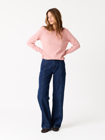 Jean Paul - Isadora genser - Dame - Brun - Gensere & Cardigans - XXL