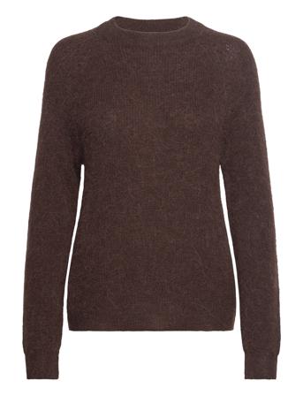 Sltuesday Raglan Pullover Ls Pullover Brun Soaked In Luxury*Betinget Tilbud