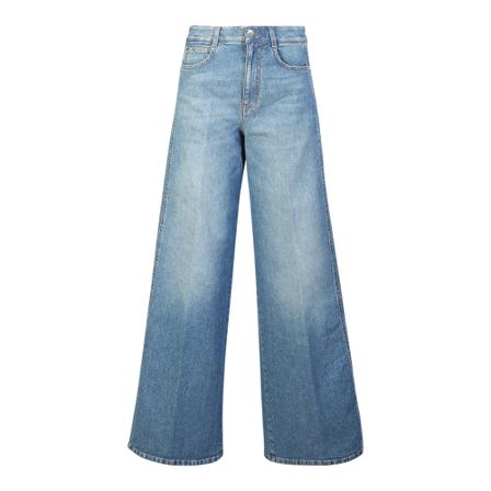Stella McCartney, wide-leg jeans Blauw, Dames, Maat:W29