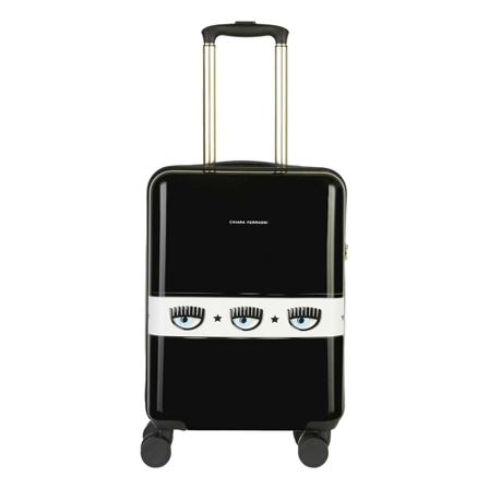 Chiara Ferragni Collection - Resväskor - Svart - Dam - Storlek: One Size, Dam, Storlek: ONE SIZE