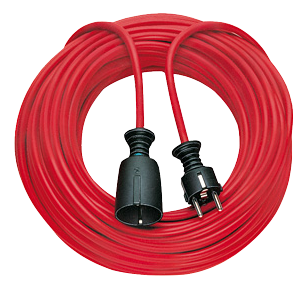 Brennenstuhl Plastic Extension Cable Red 20m H05VV-F 3G1,5