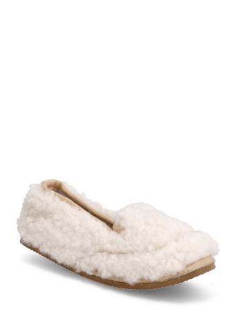 Ines Slippers Tøfler Hvit Shepherd