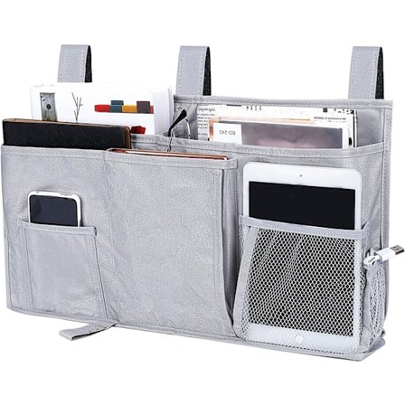 Ripustettava sängyn säilytyslaukku, Oxford-kankaan sängyn vieressä säilytystila