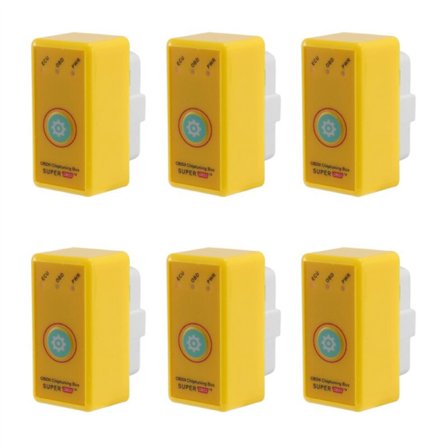 6X Super OBD2 Chip Tuning Box Sæt og kør mere kraft / drejningsmoment som Nitro Accord passer til benzinbiler
