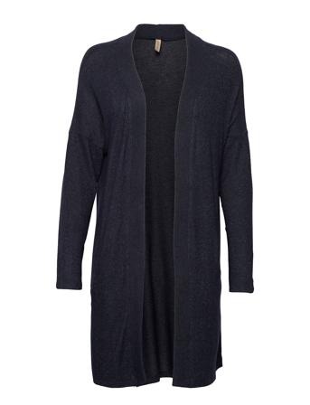 Sc-Biara Strikket Trøje Cardigan Navy Soyaconcept