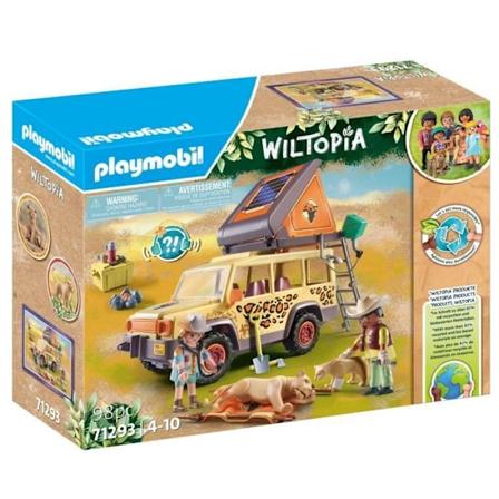 PLAYMOBIL - 71293 - Wiltopia - Utforskare med terrängfordon - 98 delar Flerfärgad