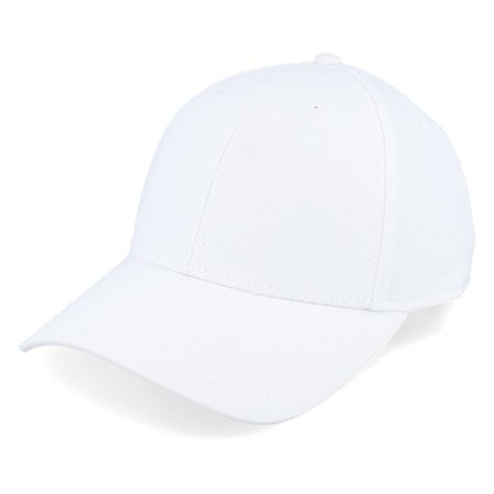 Equip - White adjustable Gorra - Blank White Adjustable @ Hatstore