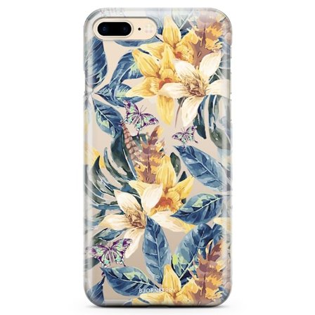 Bjornberry iPhone 7 Plus TPU Skal - Liljor